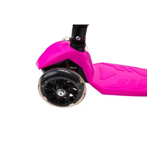 Xslide Işıklı Tekerlekli Scooter-pembe