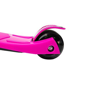 Xslide Işıklı Tekerlekli Scooter-pembe