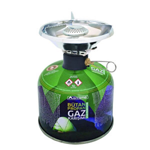 K-193-230 Rüzgarlıklı Çakmaksız Kamp Ocak 230 Gr Tüp