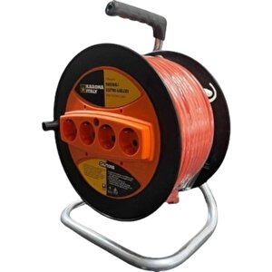 Karona 20 Metre Makaralı Uzatma Kablosu 3x2,5
