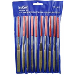 Sakata 19105 Elmas Eğe Takımı 10 Parça 5x180 Mm