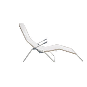 Andoutdoor Tumbona Katlanır Şezlong-gri̇