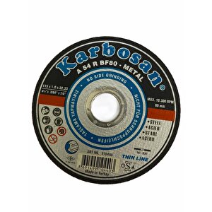 Karbosan 115x1,0x22 Thinline Metal Kesici