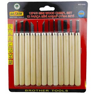Sakata Wd 1008 Ahşap Oyma Seti 12 Parça