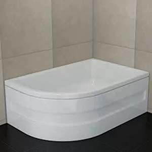 120x80x44 Asimetrik Sağ Mini Küvet