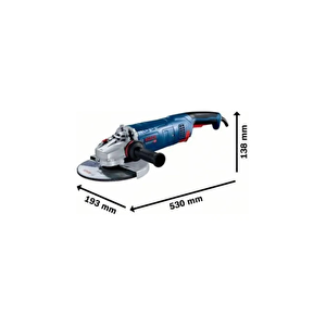 Bosch Professional Gws 24-180 Jz Büyük Taşlama Makinesi - 06018c2301