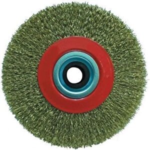 Partner 02005 Sarı Telli Daire Fırça 150x25 Mm