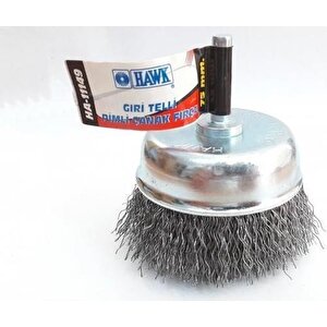 Hawk Ha11147 Pimli Gri Tel Çanak Fırça 65 Mm