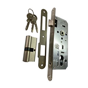 Kale Oval 15 R 40 Mm Nikel Silindirli Kapı Kilidi