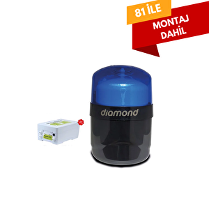 Diamond İthal Taiwan Filtreli 6 Aşamalı Alkali Su Arıtma Cihazı (night Blue) Pompalı