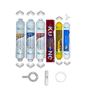 Kapalı Kasa Su Arıtma Cihazların Uygun Eco 6li Orijinal Lg Kuno Mebran Mineral+tatlandırıcı Set