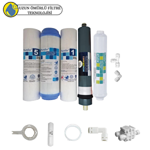 Purefer Açık Kasa Çift Sedimentli Sertifikalı 5li Platinium Mebran  5li