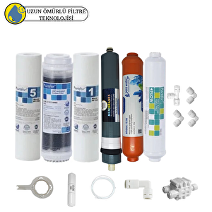 Purefer Açık Kasa Çif Sedimentli Sertifikalı 6li Platinium Mebran  Mineralli