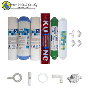 Purefer Açık Kasa Çift Sedimentli Sertifikalı 6li Orijinal Lg Kuno Mebran  Alkalili