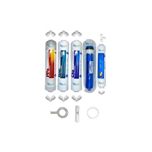 Kapalı Kasa Su Arıtma Cihazlarına  Stdmax  5li Reverse Osmosis Mebran  Mineralli Tatlandırıcı