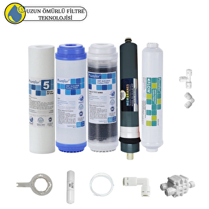 Purefer Açık Kasa Çift Karbonlu Sertifikalı 5li Platinium Mebran  5li