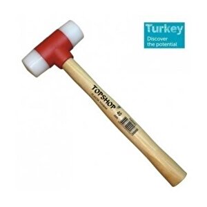 Topshop 09463 Ağaç Saplı Plastik Tokmak 40 Mm