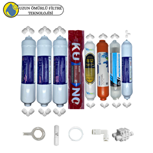 Swun Chyan Kapalı Kasa Su Arıtma Cihazı Sertifikalı 8li B12+detox+mineral+orijinal Lgkuno Mebran