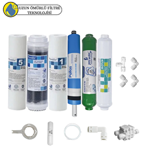 Purefer Açık Kasa Çif Sedimentli Sertifikalı 6li Pallas Mebran  Alkalili