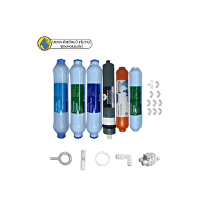 Fluxtek Kapalı Kasa Su Arıtma Cihazlarına Sertifikalı 6lı Pera Water Mineral Platinium Mebran
