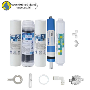 Purefer Açık Kasa Çif Sedimentli Sertifikalı 5li Pallas Mebran  5li