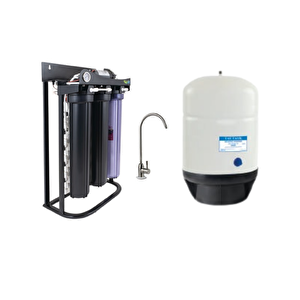 Ro-400 7 Aşamali+80 Litretanklı Ücretsiz Kurulum  Cafe,restaurant,fabrika Sanayi Su Arıtma Cihazı