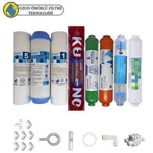 Purefer Açık Kasa Çift Sedimentli Sertifikalı 8li Orijinal Lg Kuno Mebran  Mineral+alkalili+detox