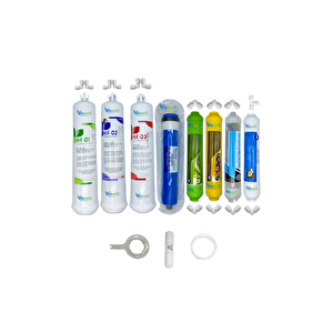 Kapalı Kasa Su Arıtma Cihazı Hft 8li Reverse Osmosis Mebran Alkali+mineral+detox+tatlandırıcı