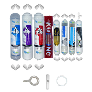 Kapalı Kasa Su Arıtma Std 8li Orijinal Lg Kuno Mebran B12 Alkali+şeffaf Mineral+detox+gümüş Iyon