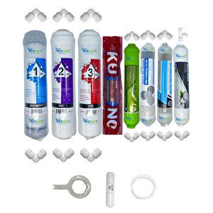 Kapalı Kasa Su Arıtma Std 8li Orijinal Lg Kuno Mebran Alkali+şeffaf Mineral+detox+gümüş Iyon