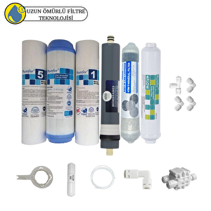 Purefer Açık Kasa Çift Sedimentli Sertifikalı 6li Platinium Mebran Şeffaf 4lü Mineral