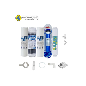 Purefer Açık Kasa Çif Sedimentli Sertifikalı 5li Filmtec Dupon Mebran  5li