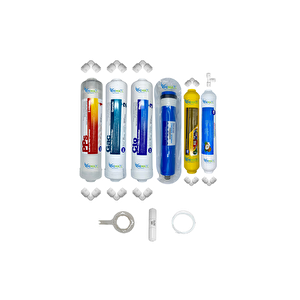 Kapalı Kasa Su Arıtma Cihazlarına  Stdmax  6li Reverse Osmosis Mebran Mineral+tatlandırıcı