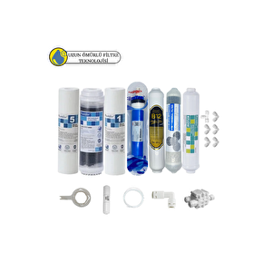 Purefer Açık Kasa Çift Sedimentli Sertifikalı 7li Filmtec Dupon Mebran  4lü Mineral+b12 Alkali