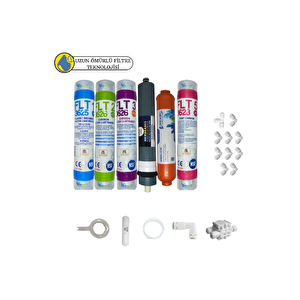 Kapalı Kasa Su Arıtma Cihazları Içinsertifikalı 6lı Platinium Mebran Tatlandırıcılı+mineral Set