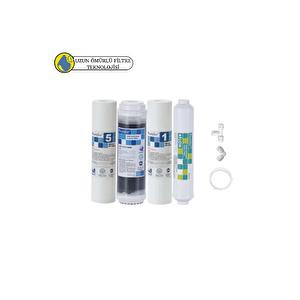 Purefer Açık Kasa Çif Sedimentli Sertifikalı 4lü  Filtre I