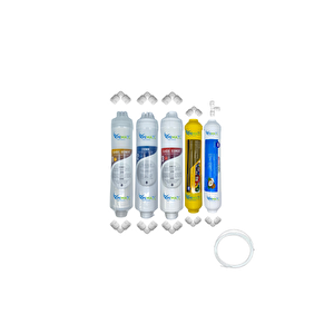 Kapalı Kasa Su Arıtma Cihazlarına Uygun Eco  5li Mebransız  Mineral+tatlandırıcı Set