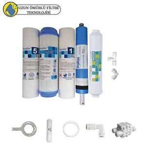 Purefer Açık Kasa Çift Sedimentli Sertifikalı 5li Pallas Mebran  5li