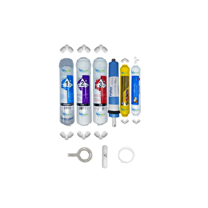 Kapalı Kasa Su Arıtma Cihazlarına Uygun Std  6li Pallas Mebran Mineral+tatlandırıcı Set