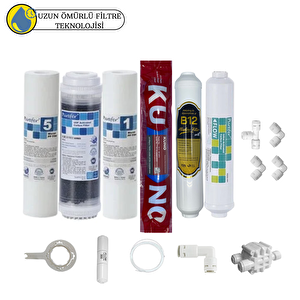 Purefer Açık Kasa Çift Sedimentli Sertifikalı 6li Orijinal Lg Kuno Mebran  B12 Alkalili