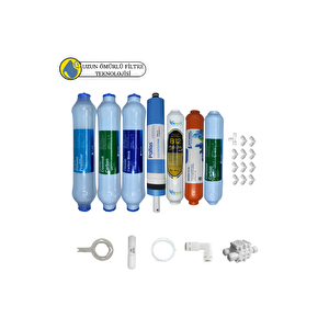 Fluxtek Kapalı Kasa Su Arıtma Cihazlarına  Sertifikalı 7lı  Pera Water Mineral Pallas Mebran