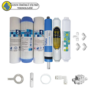 Purefer Açık Kasa Çift Sedimentli Sertifikalı 6li Pallas Mebran  B12 Alkalili