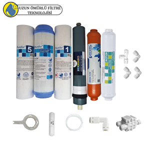 Purefer Açık Kasa Çift Sedimentli Sertifikalı 6li Platinium Mebran  Mineral