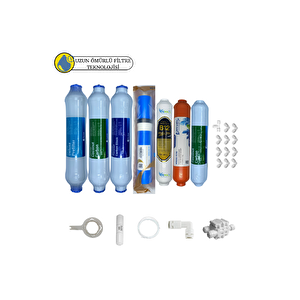 Fluxtek Kapalı Kasa Su Arıtma Sertifikalı 7lı  Pera Water Mineral Vontron Helixfil Teknoloji Mebran