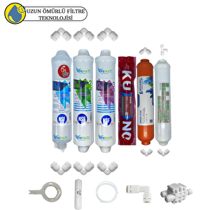 Kapalı Kasa Su Arıtma Cihazlarına Uygun Sertifikalı 6li Orijinal Lg Kuno Mebran Purefer+mineral