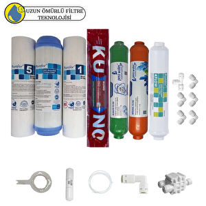 Purefer Açık Kasa Çift Sedimentli Sertifikalı 7li Orijinal Lg Kuno Mebran  Mineral+alkali