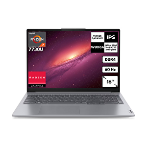 Thinkbook 16 G6 Abp Ryzen 7-7730u 16 Gb 1 Tbssd Radeon Graphics 16" Wuxga (1920x1200) Windows 11 Pro Notebook 21kk000wtr Bt50