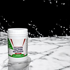 Yalıtım Malzemesi 1 Kg Beyaz Renk Su Sızdırmaz Elastik Boyanabilir Rutubet Nem İzolasyon Yalıtımı