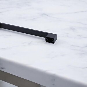 Kulp Siyah Mobilya Çekmece Mutfak Dolap Dolabı Kulpu Kulbu Kulpları 192 Mm (sert Plasti̇k)