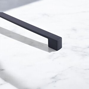 Kulp Siyah Mobilya Çekmece Mutfak Dolap Dolabı Kulpu Kulbu Kulpları 192 Mm (sert Plasti̇k)